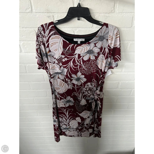 Dress Work By Robbie Bee In Red & White, Size: M