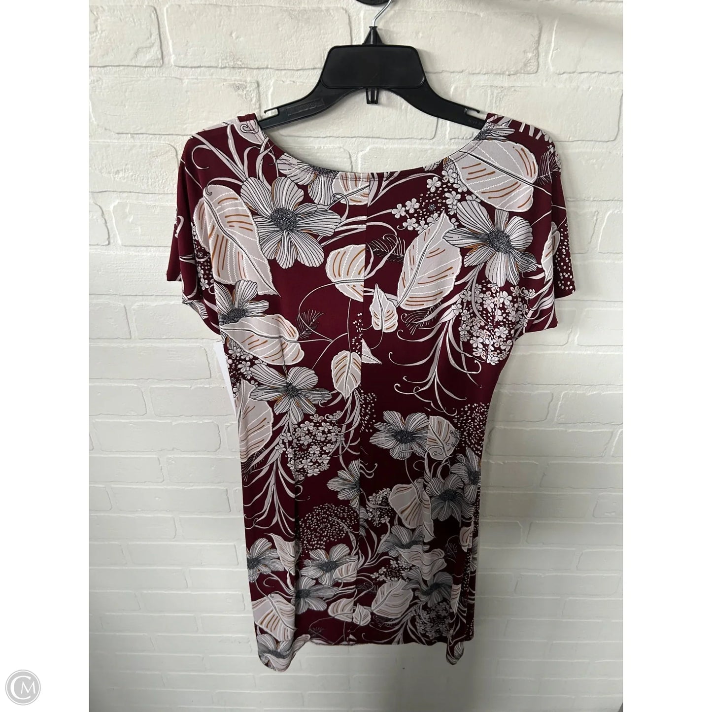 Dress Work By Robbie Bee In Red & White, Size: M