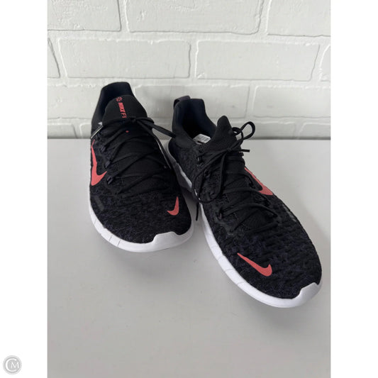 Shoes Athletic By Nike In Black & Orange, Size: 8.5