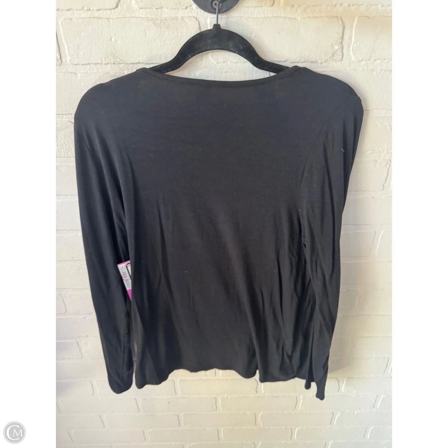 Top Long Sleeve Basic By Old Navy In Black, Size: M