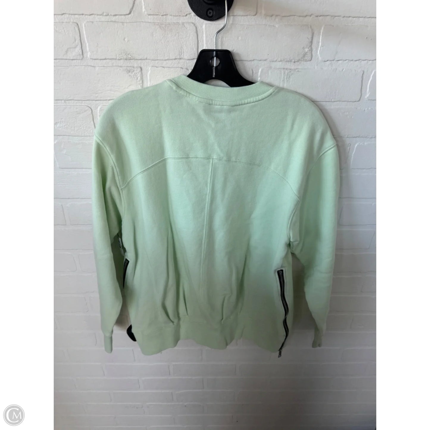 Sweatshirt Crewneck By Dkny In Green, Size: M