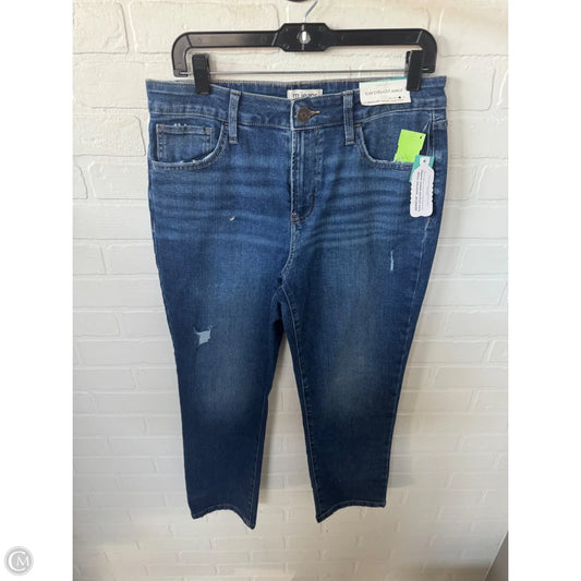 Jeans Straight By Maurices In Blue Denim, Size: 12
