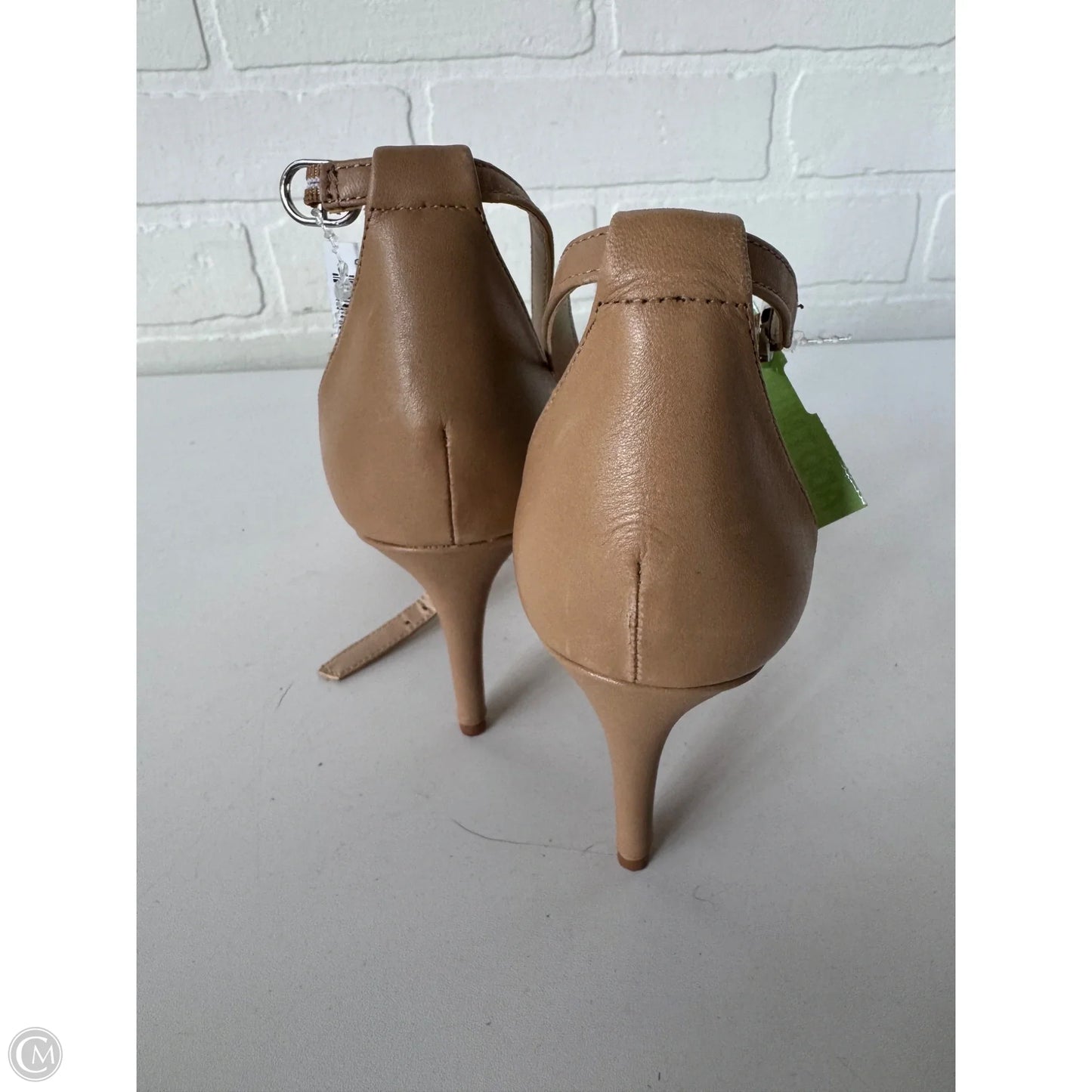 Sandals Heels Stiletto By Kelly And Katie In Tan, Size: 8