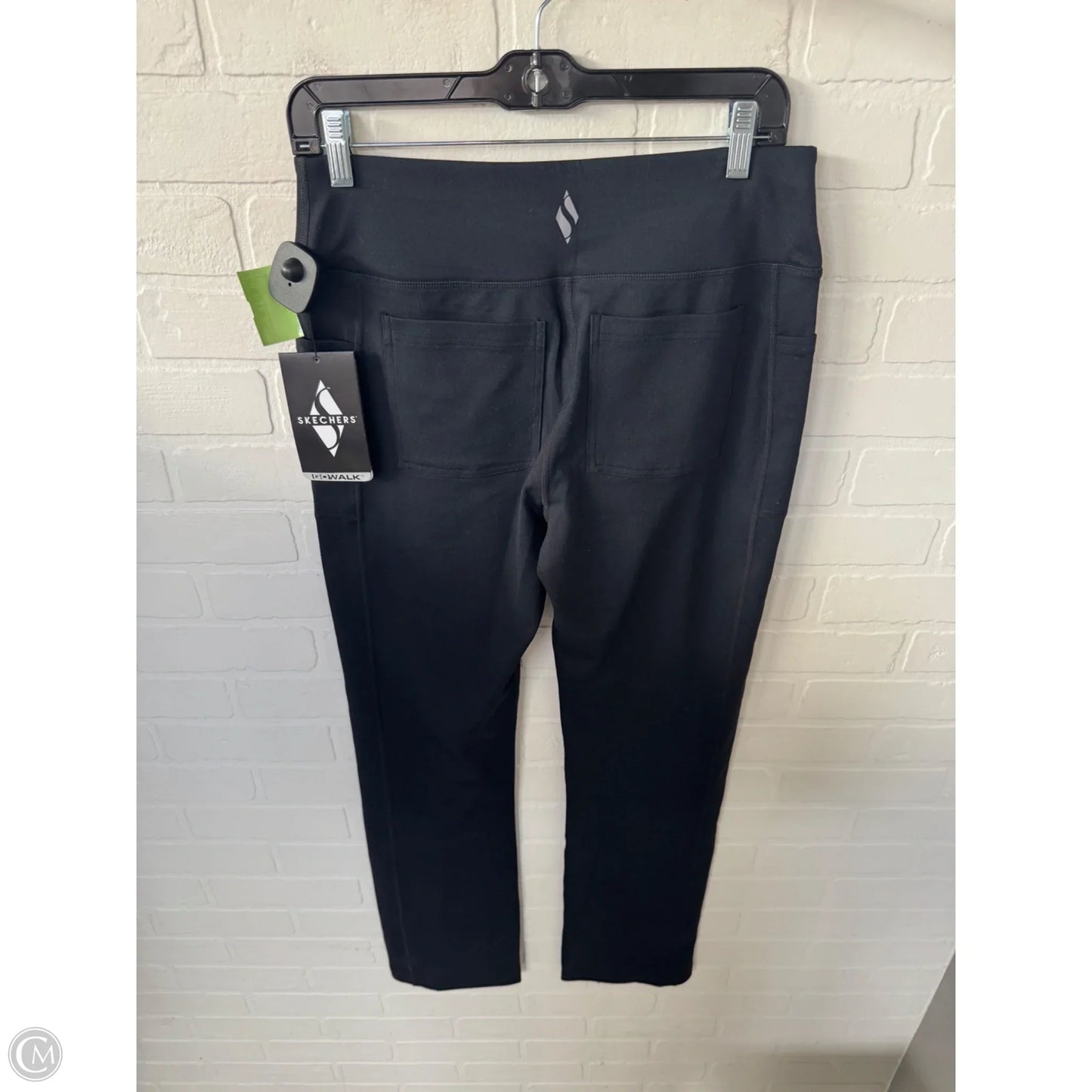Athletic Leggings By Skechers In Black, Size: 12
