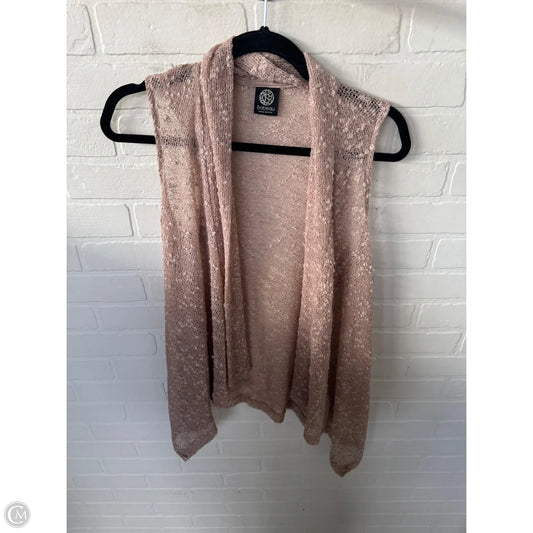 Vest Other By Bobeau In Tan, Size: M