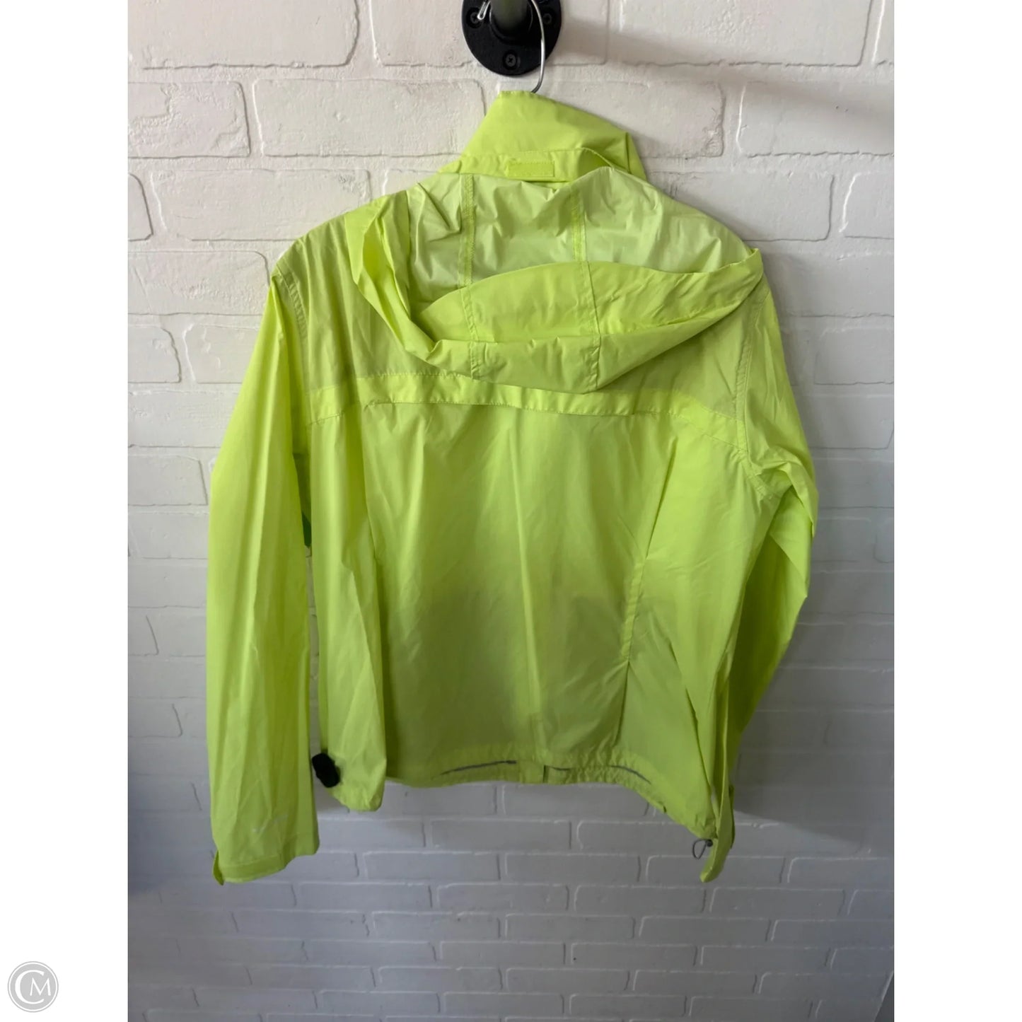 Jacket Windbreaker By Columbia In Green, Size: Xl