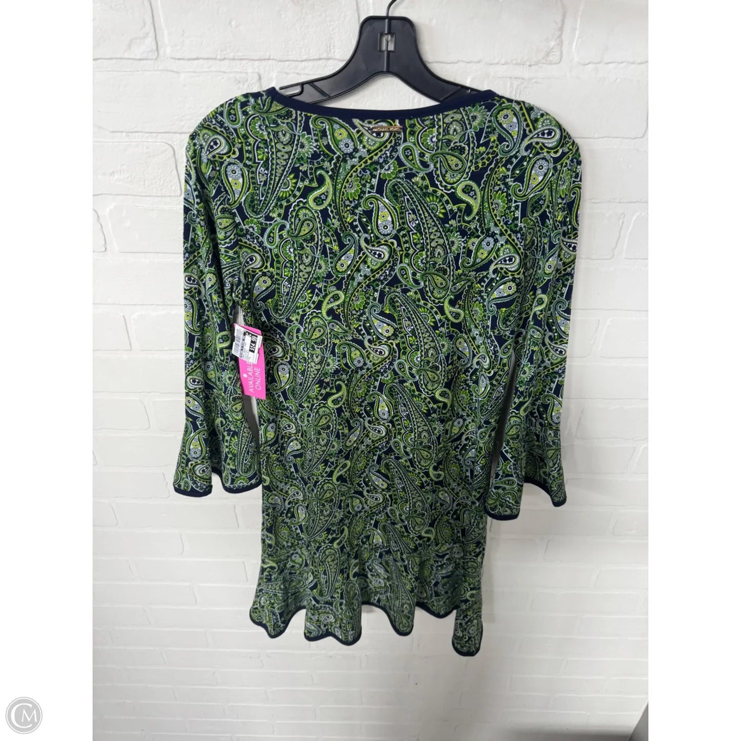Dress Casual Short By Michael By Michael Kors In Blue & Green, Size: S