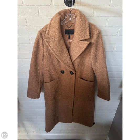 Coat Other By Bcbgmaxazria In Tan, Size: M