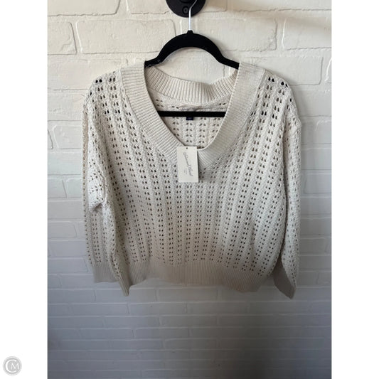 Sweater By Universal Thread In Cream, Size: Xxl
