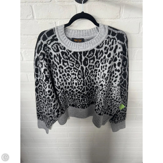Sweater By Truth In Black & Grey, Size: Xl