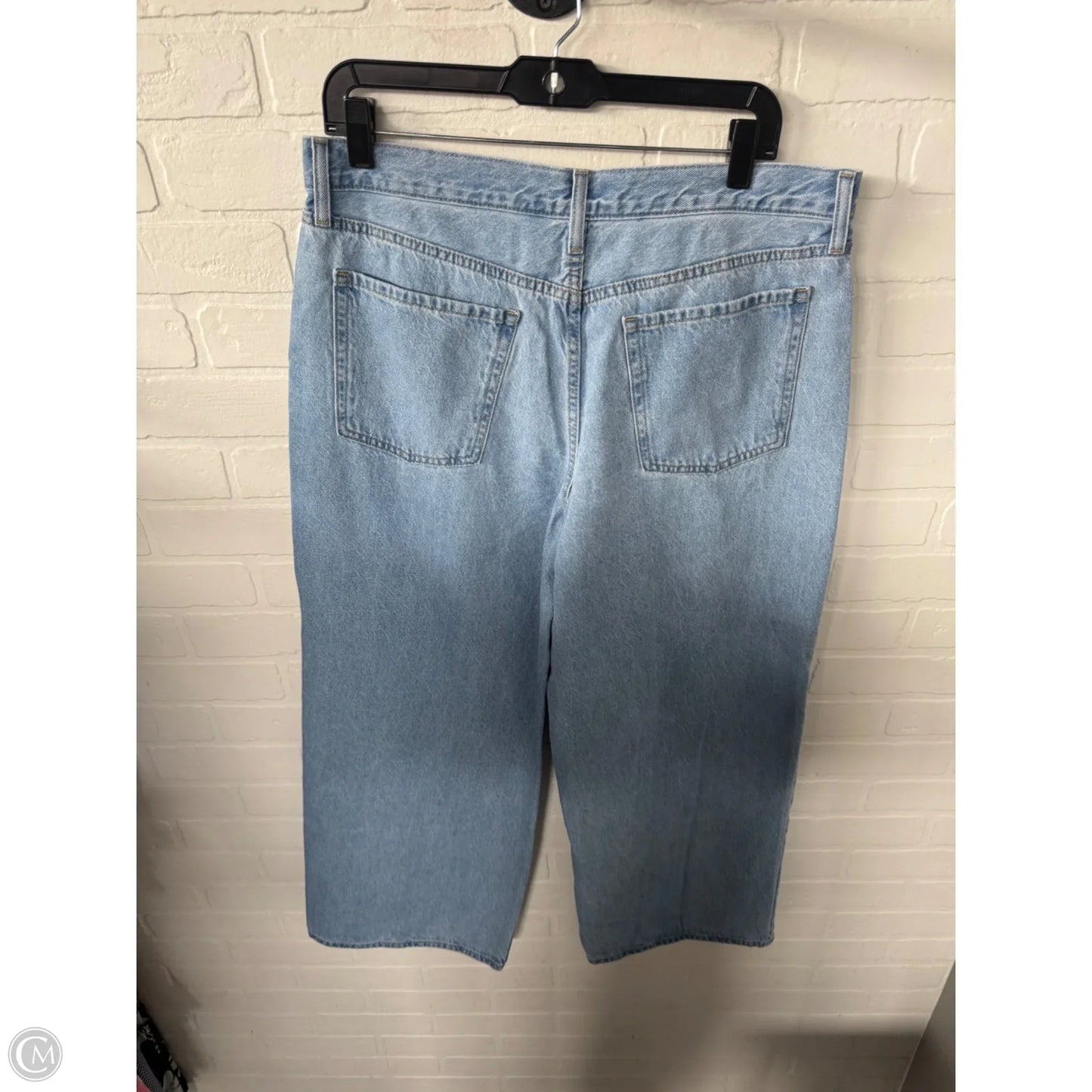 Jeans Wide Leg By Old Navy In Blue Denim, Size: 12
