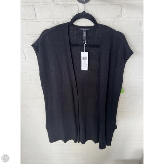 Sweater Cardigan By Eileen Fisher In Black, Size: S