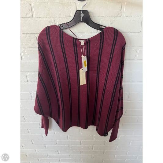Sweater By Clothes Mentor In Black & Red, Size: Xl