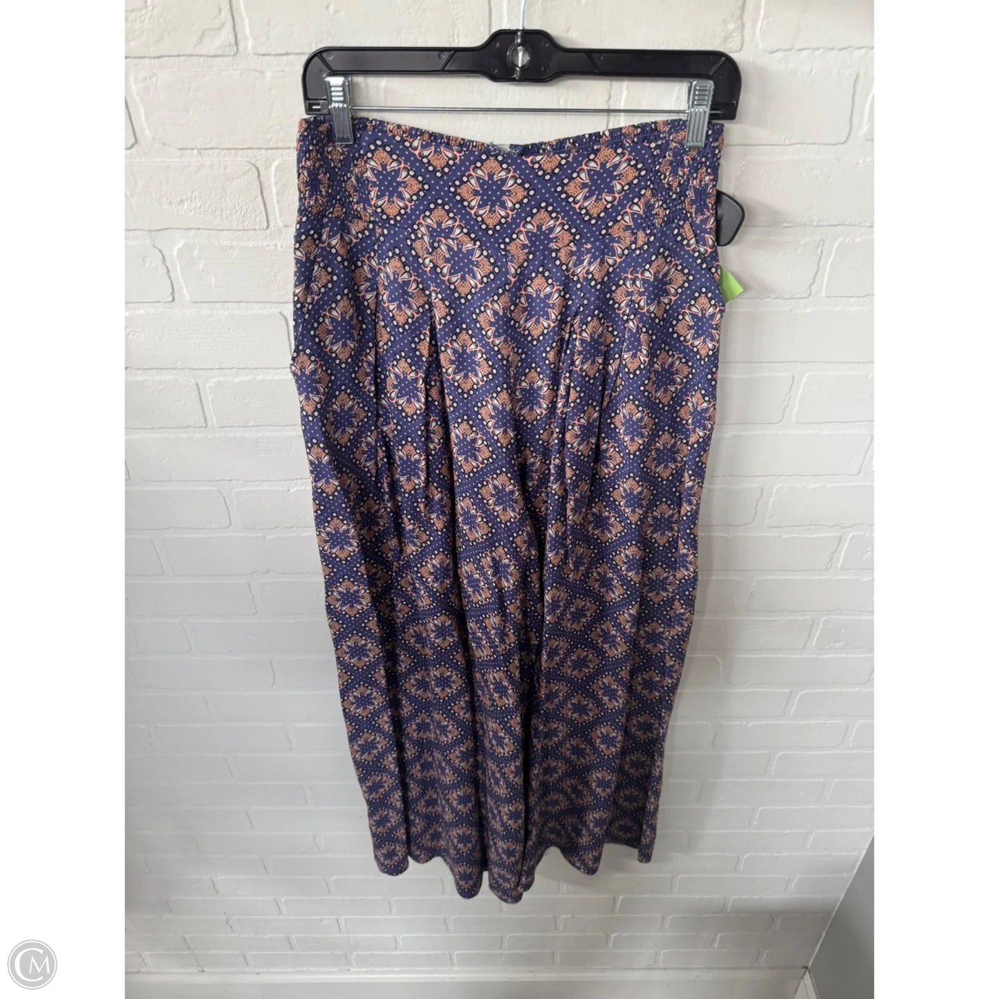 Pants Wide Leg By Maeve In Purple & White, Size: 6