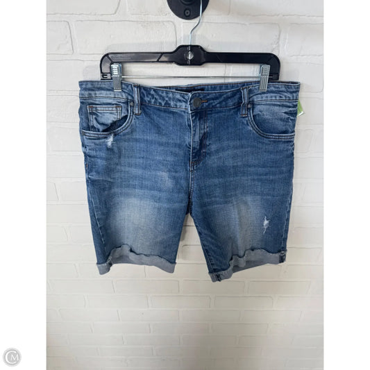 Shorts By Kut In Blue Denim, Size: 12