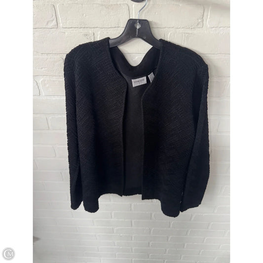 Cardigan By Chicos In Black, Size: L