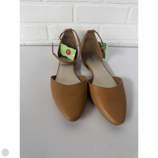 Shoes Flats By Ana In Tan, Size: 10