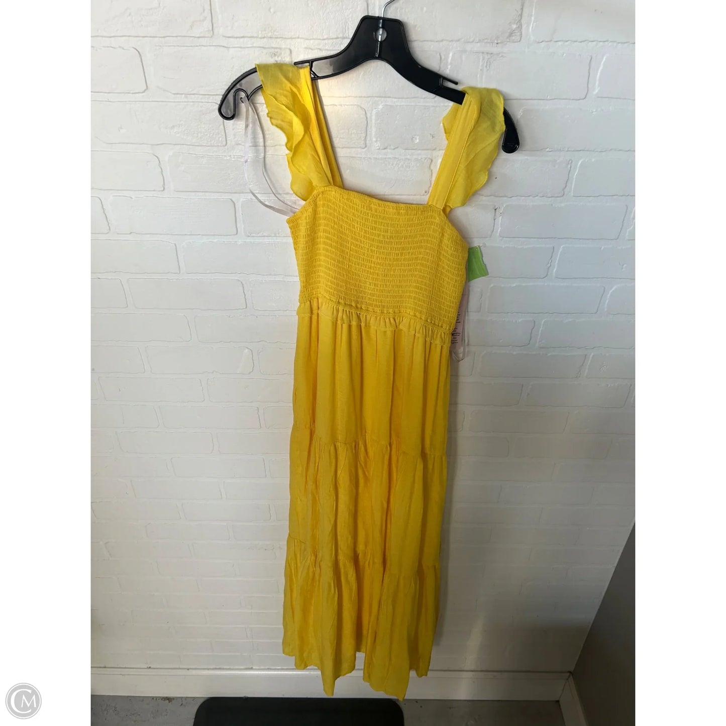Dress Casual Maxi By Nanette By Nanette Lepore In Yellow, Size: Xs