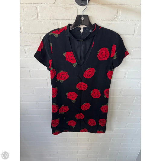 Dress Party Short By Sanctuary In Black & Red, Size: Xs