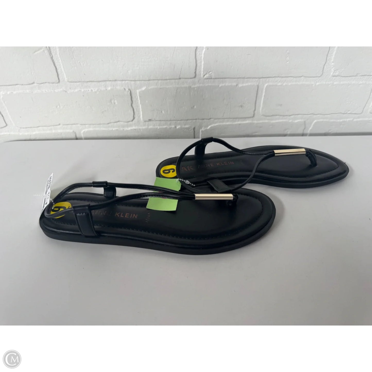 Sandals Flats By Anne Klein In Black, Size: 9
