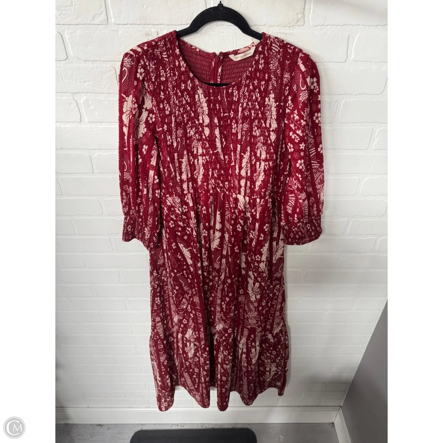 Dress Casual Maxi By Soft Surroundings In Red, Size: S