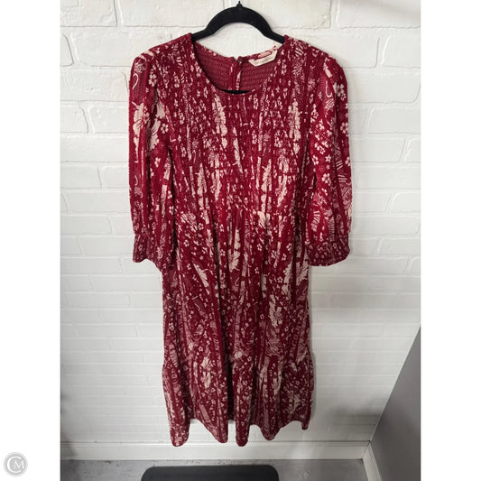 Dress Casual Maxi By Soft Surroundings In Red, Size: S