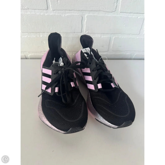 Shoes Athletic By Adidas In Black & Pink, Size: 6.5