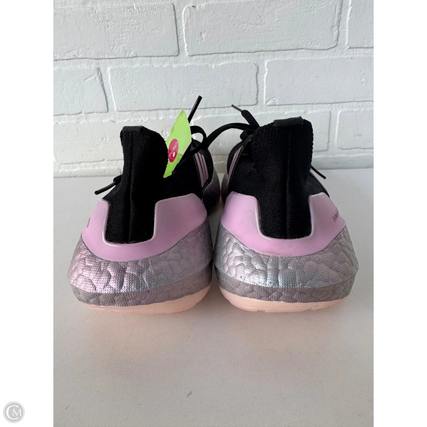 Shoes Athletic By Adidas In Black & Pink, Size: 6.5