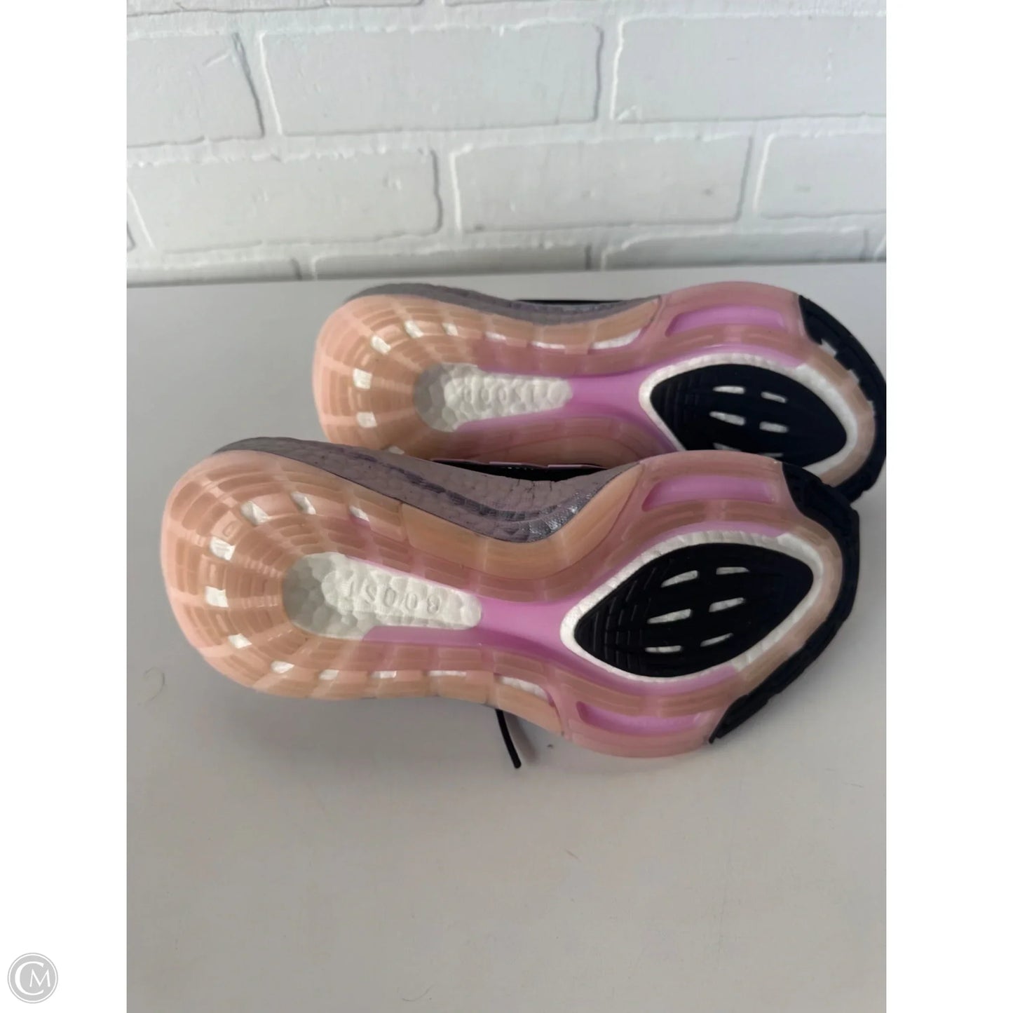 Shoes Athletic By Adidas In Black & Pink, Size: 6.5