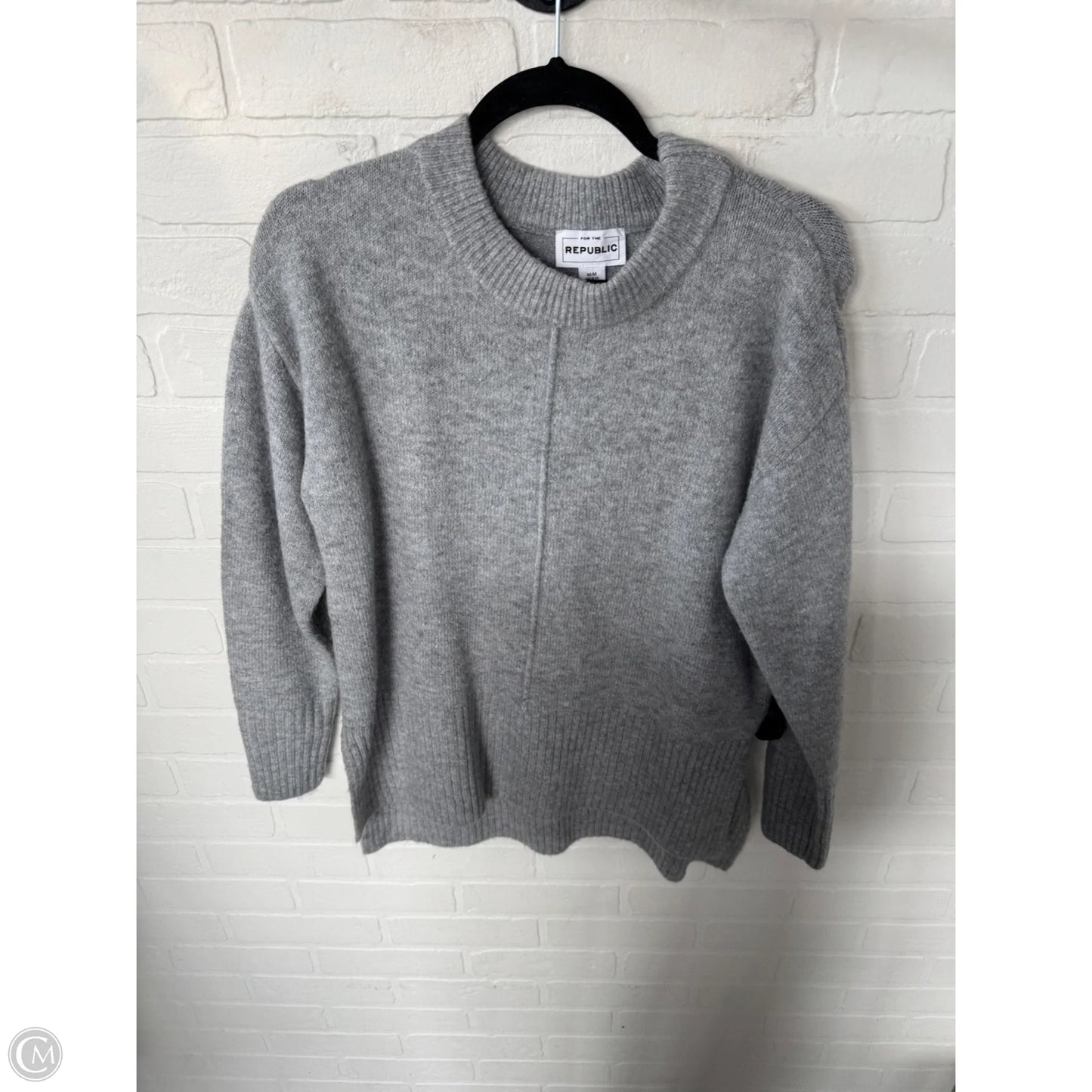 Sweater By For The Republic In Grey, Size: M