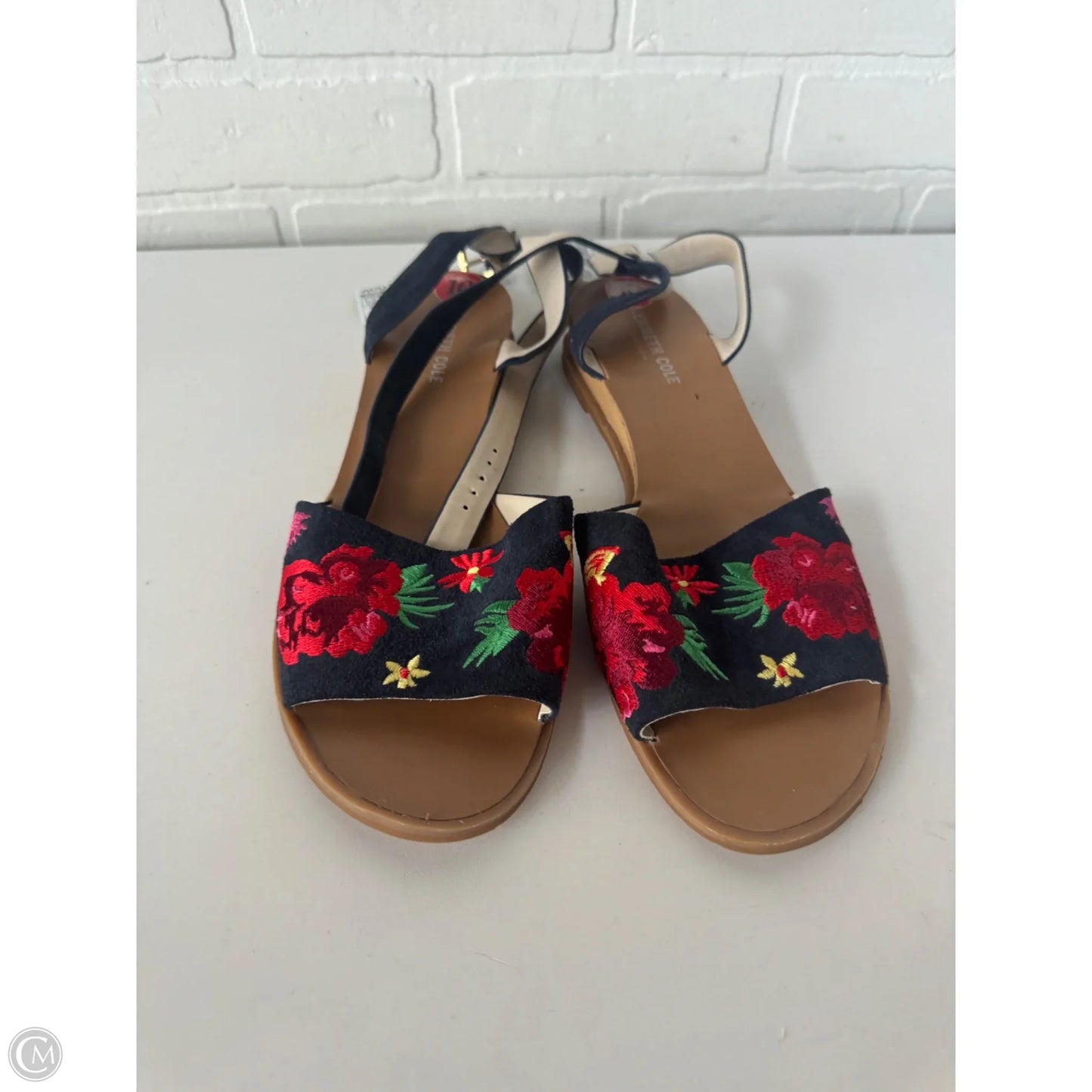 Sandals Flats By Kenneth Cole In Blue & Red, Size: 10