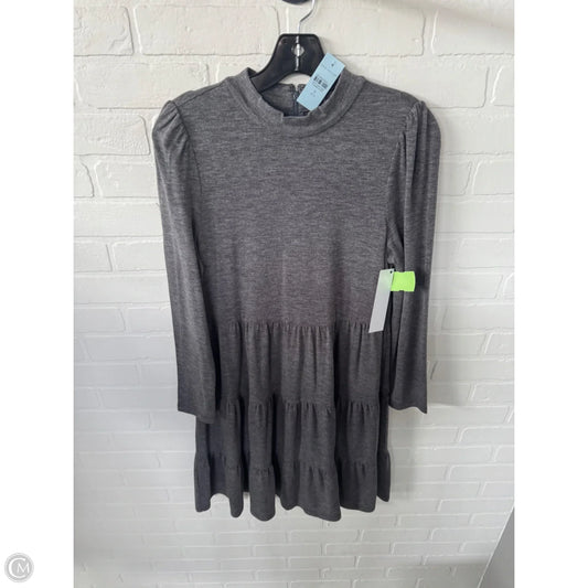 Dress Casual Short By Ann Taylor In Grey, Size: Sp
