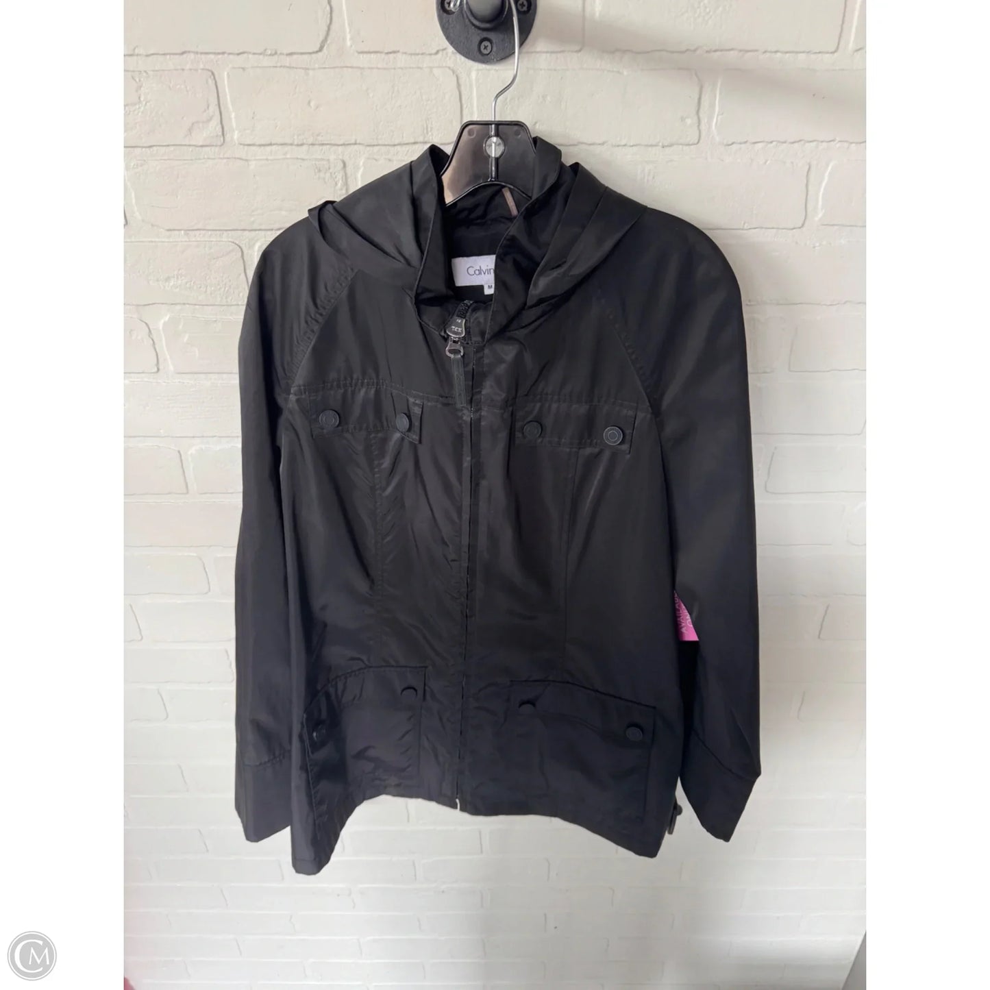 Jacket Other By Calvin Klein In Black, Size: M