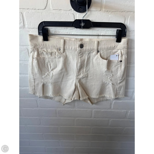 Shorts By Banana Republic In Cream Denim, Size: 4