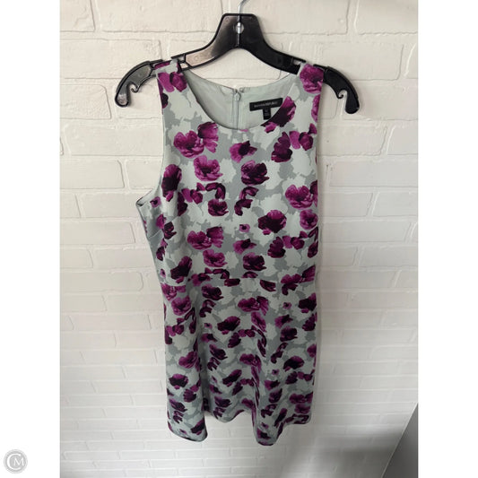 Dress Work By Banana Republic In Grey & Purple, Size: L