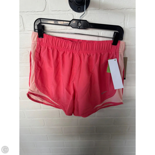 Athletic Shorts By Nike Apparel In Orange, Size: 8