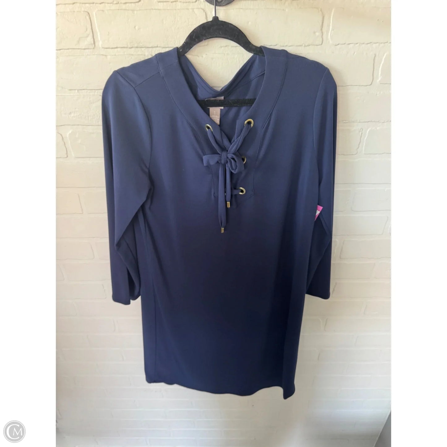 Dress Work By Chicos In Blue, Size: M