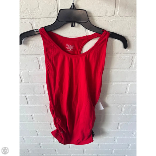 Athletic Tank Top By Athleta In Red, Size: Xs