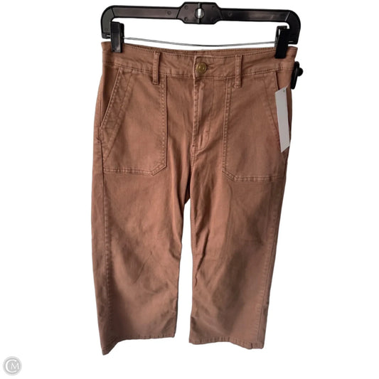 Jeans Wide Leg By Kut In Brown Denim, Size: 2