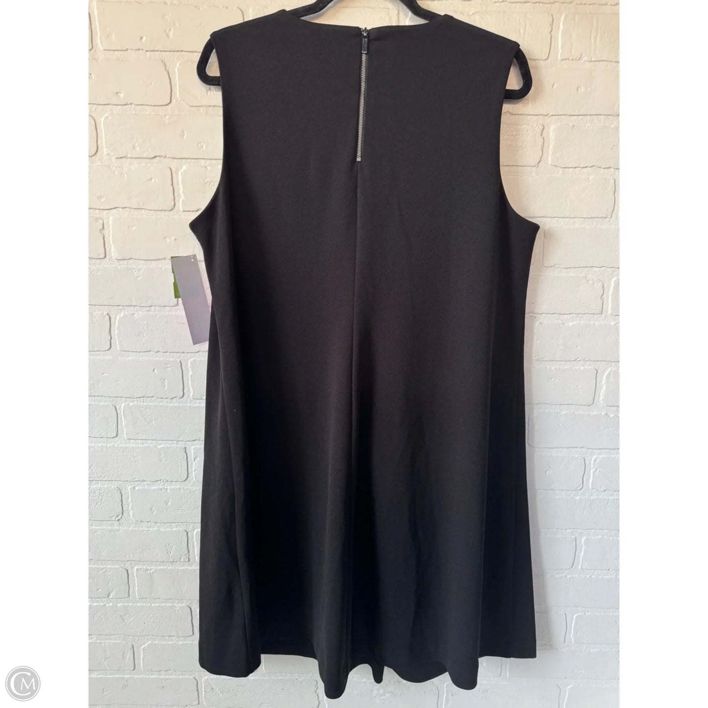 Dress Work By Alfani In Black, Size: L