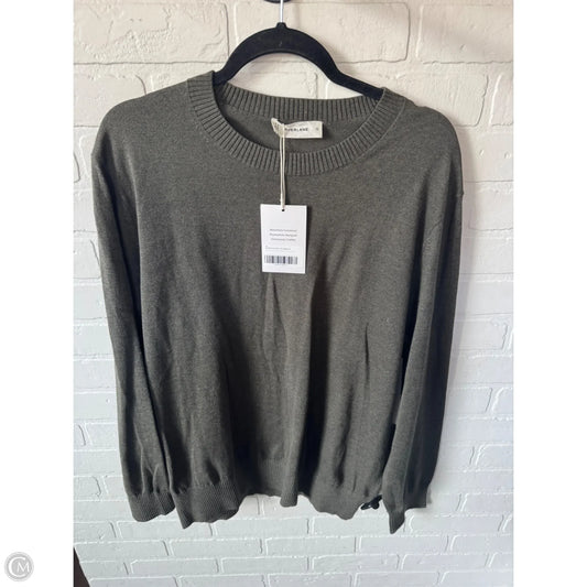 Sweater By Everlane In Green, Size: Xl