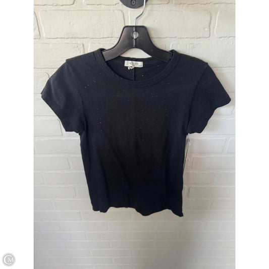 Top Short Sleeve Basic By Rag And Bone In Black, Size: Xs
