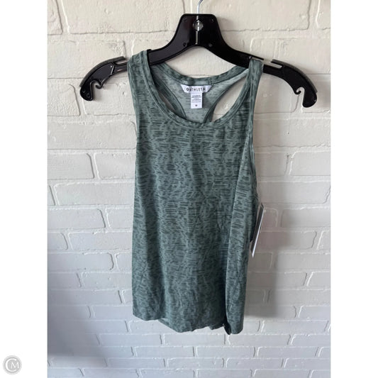 Athletic Tank Top By Athleta In Green, Size: M