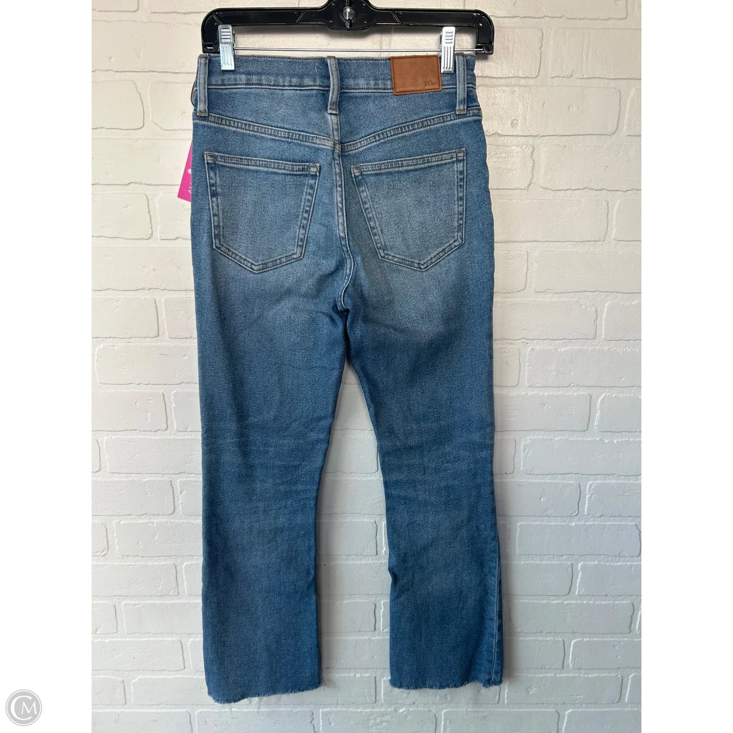 Jeans Boot Cut By J. Crew In Blue Denim, Size: 0