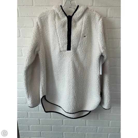 Jacket Fleece By Tommy Hilfiger In Cream, Size: M