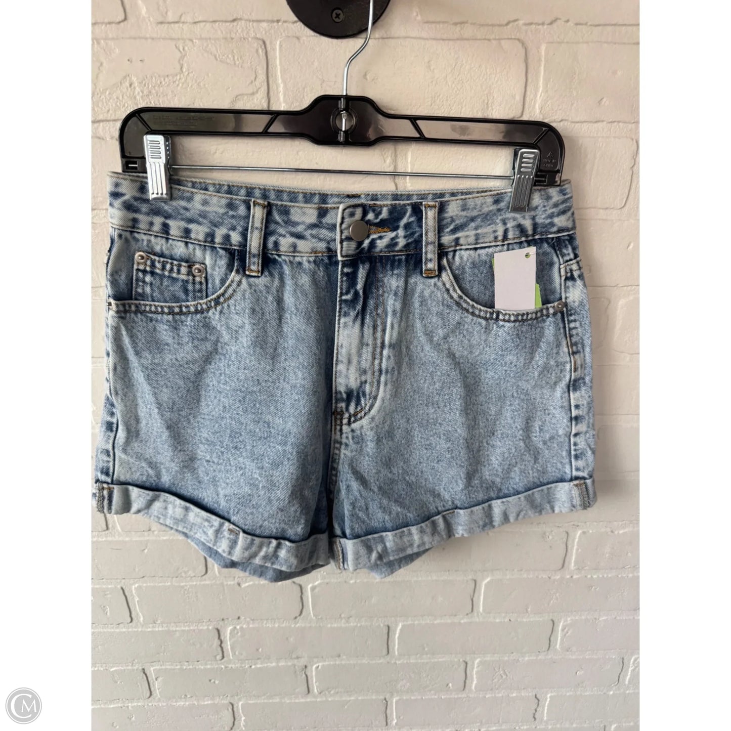 Shorts By Cme In Blue Denim, Size: 8