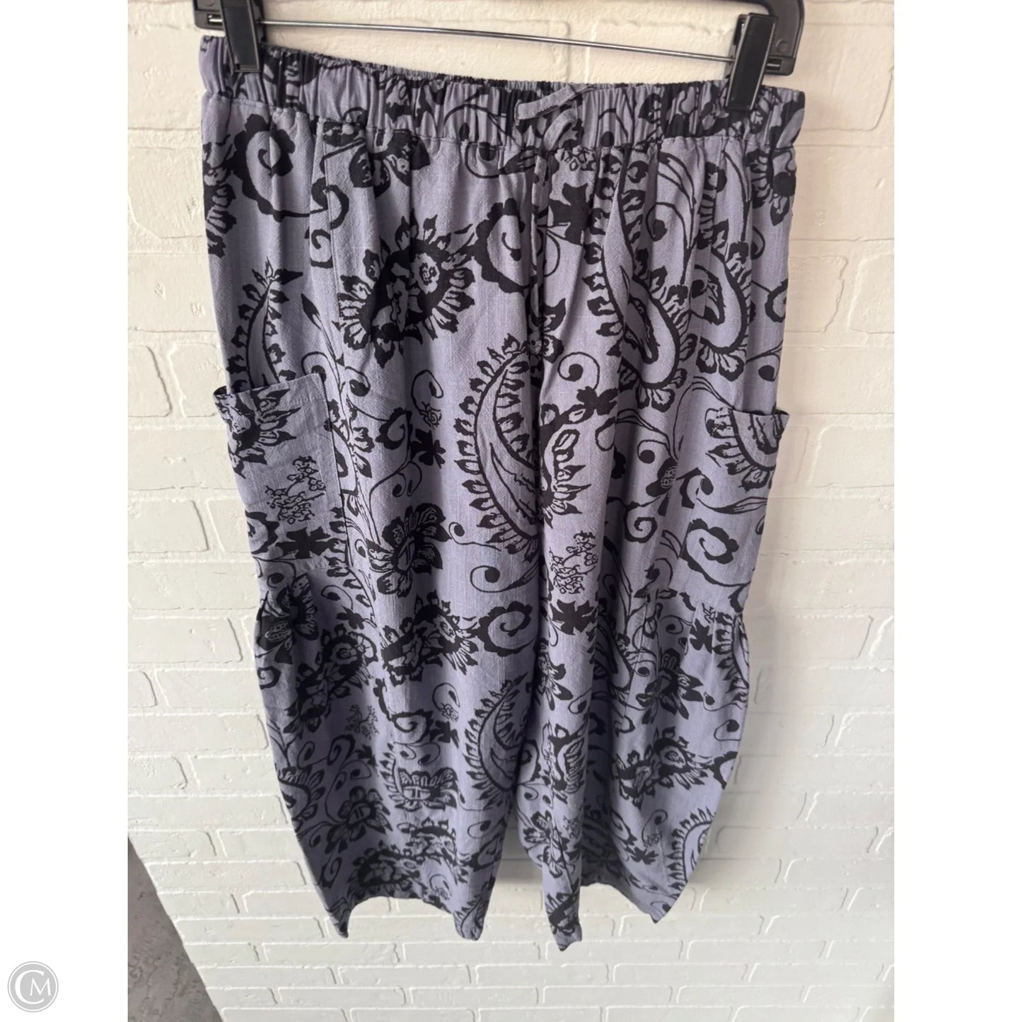 Pants Other By Clothes Mentor In Black & Purple, Size: 4