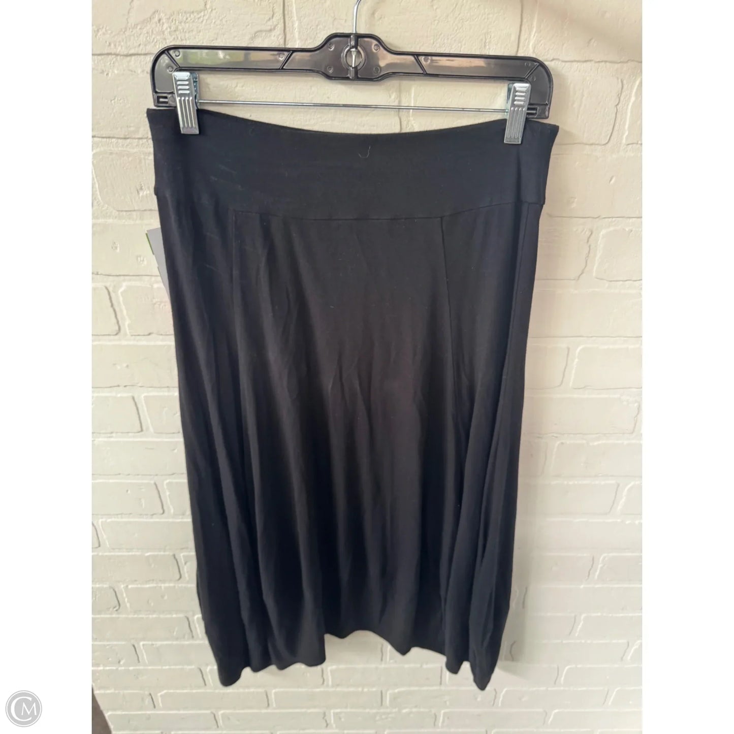 Skirt Midi By Eileen Fisher In Black, Size: 4