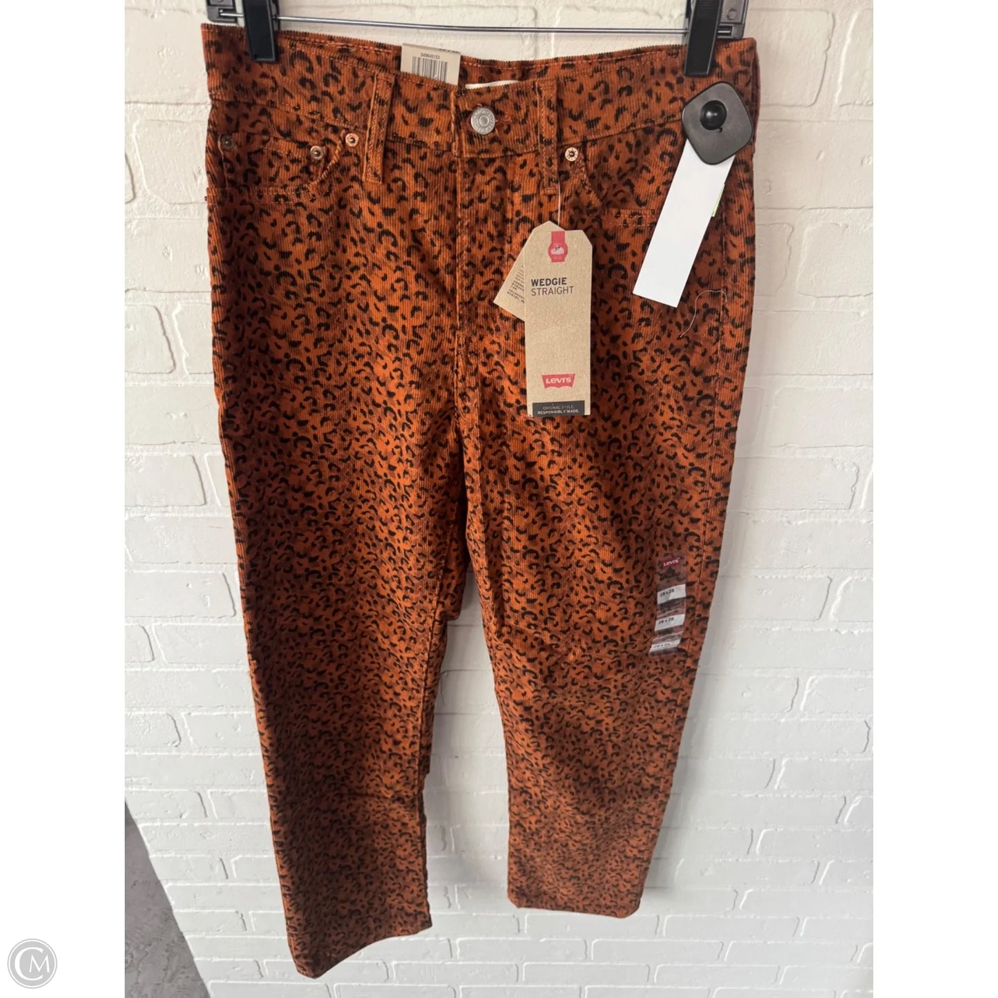 Pants Corduroy By Levis In Black & Orange, Size: 6