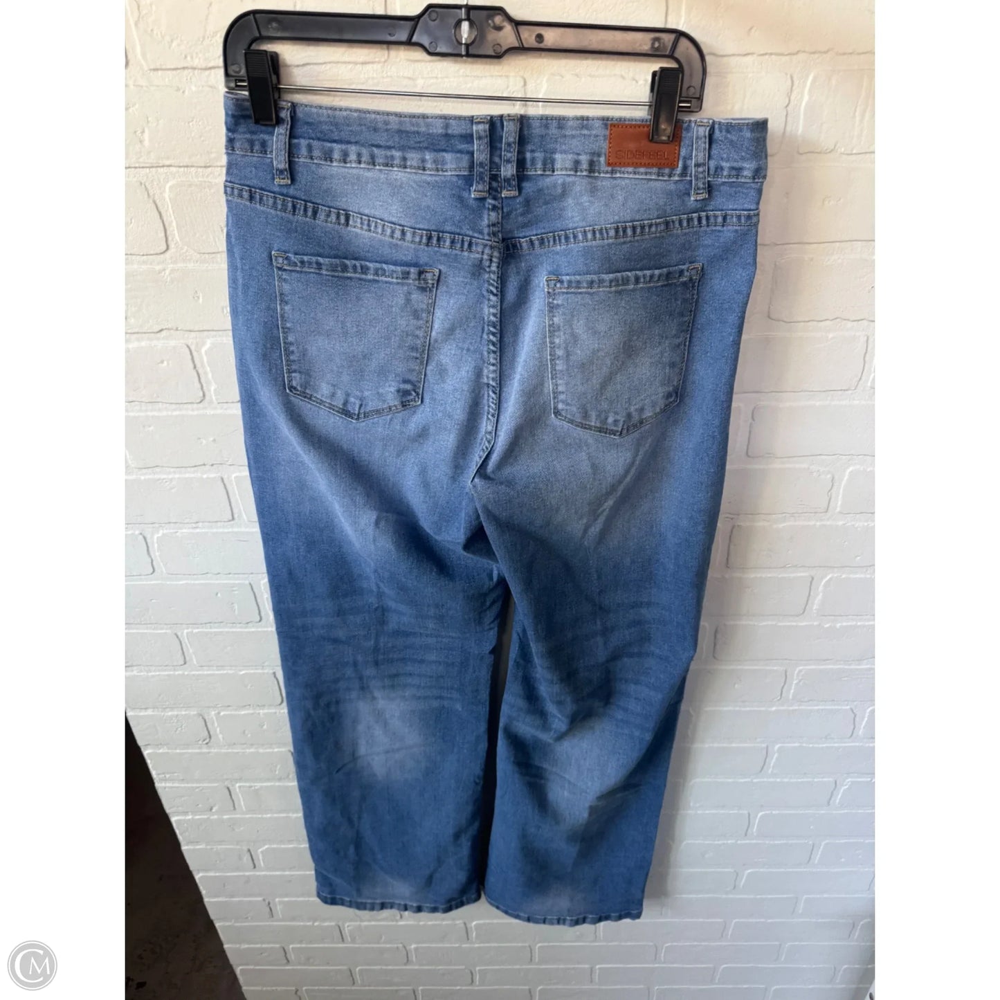 Jeans Straight By Clothes Mentor In Blue Denim, Size: 12